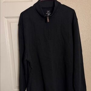 George Men's Dark Gray Zip-Up Sweater